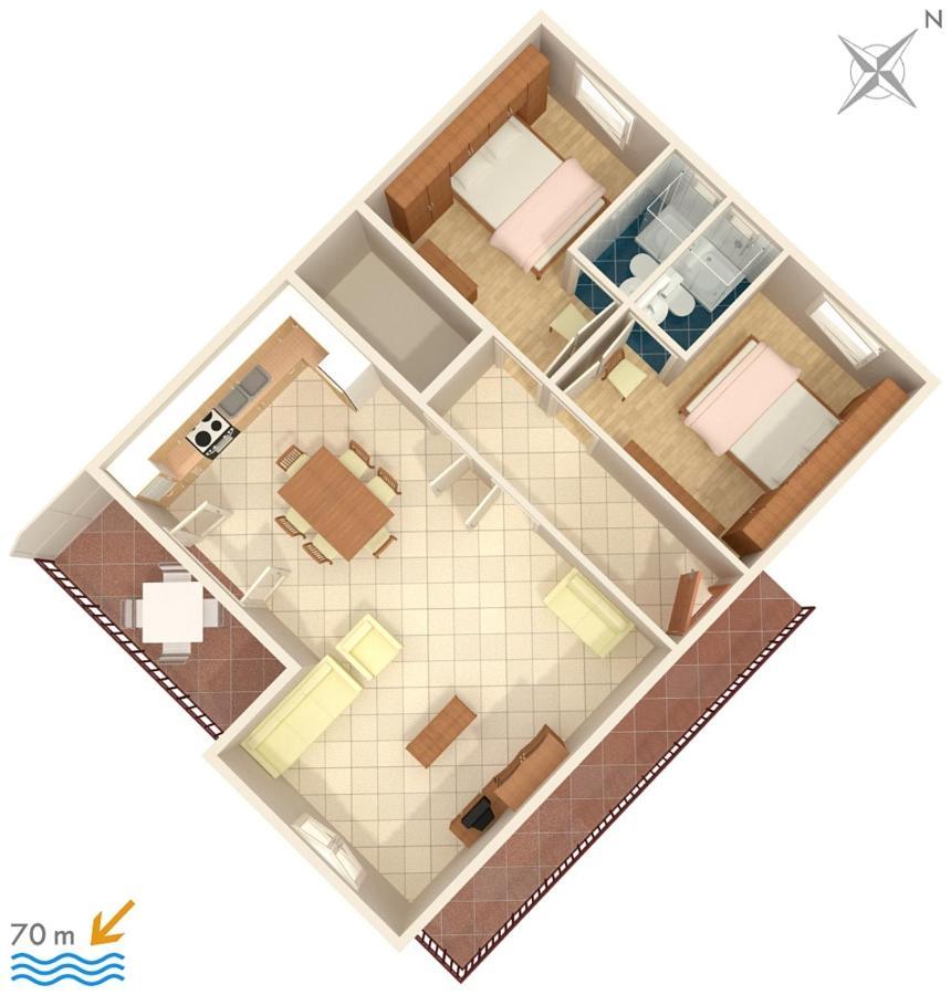 Apartments By The Sea Orebic, Peljesac - 269 المظهر الخارجي الصورة